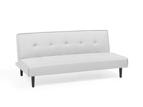 Sofa rozkładana jasnoszara VISBY na Arena.pl
