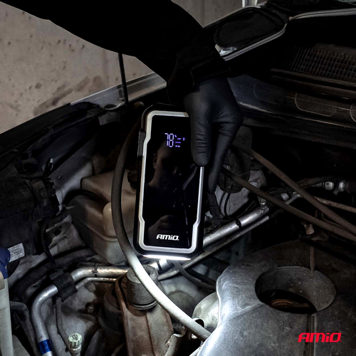 URZĄDZENIE ROZRUCHOWE 3w1 BOOSTER POWERBANK LATARKA LED 12V 12AH 1600A na Arena.pl