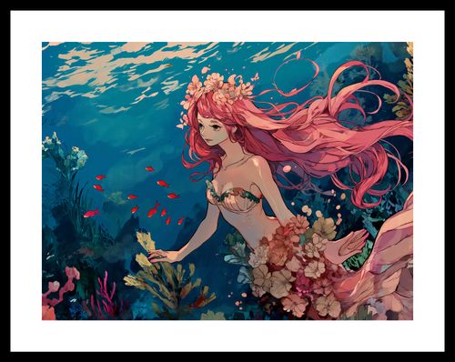 Plakat 40x30cm Nimfa Oceanu na Arena.pl