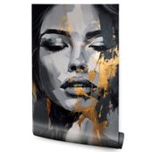 Fototapeta Ścienna PORTRET Kobiety Glamour Abstrakcja 186cm x 280cm