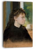 Madame Théodore Gobillard1869, Edgar Degas - obraz na płótnie 70x100 cm
