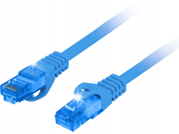 Patchcord Lanberg S/FTP kat.6A 15m LSZH CCA fluke passed niebieski