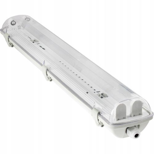 Oprawa Hermetyczna z Odbłyśnikiem Lampa 60cm do Garażu + 2x Świetlówki LED na Arena.pl