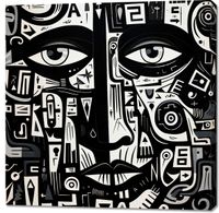 Obraz 100x100cm Labirynt Myśli