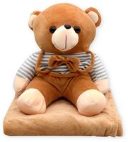 Maskotka Kocyk 2W1 Miś 18892