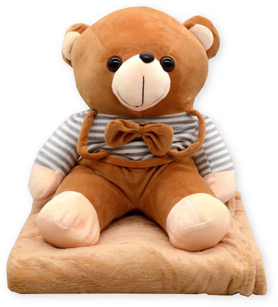 Maskotka Kocyk 2W1 Miś 18892 zdjęcie 1