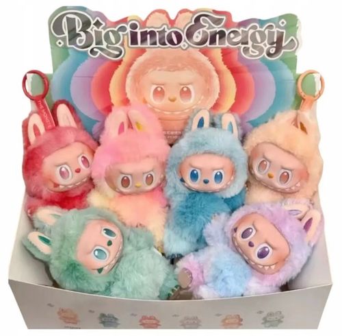 Oryginalny Labubu Monster Brelok 18cm Urocza Torebka Brelok Zawieszka na Arena.pl