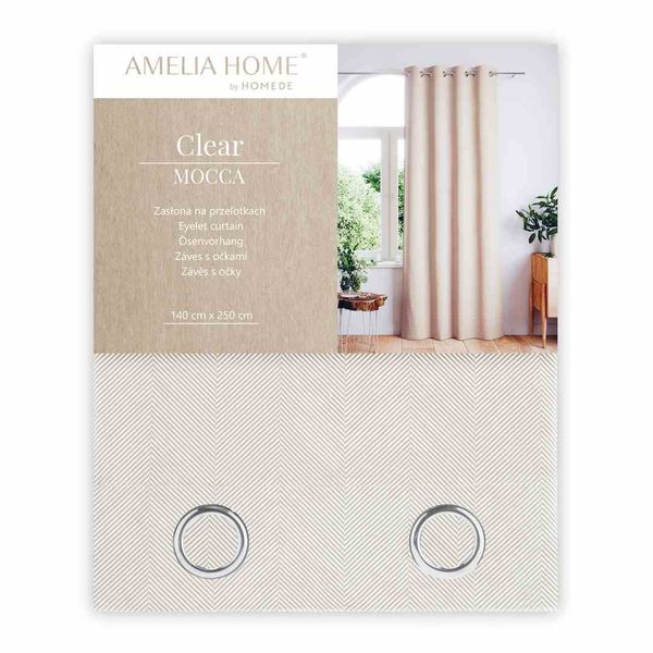 CURT/AH/VELVET/CLEAR/MOCCA/140X250 zdjęcie 5