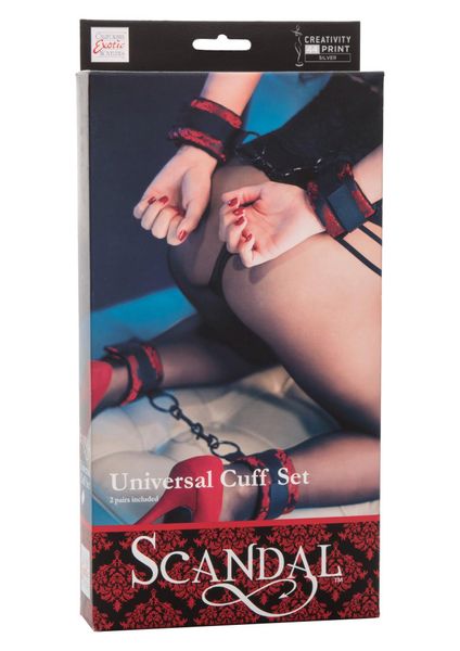 Scandal Universal Cuff Set Black zdjęcie 2