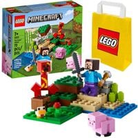LEGO MAINCRAFT LAVA LAWOWY CREEPER 21177 + Toba na prezent