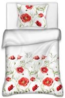 Pościel Bawełniana 140X200 Maki 5340A