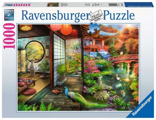 Puzzle 1000 Elementów Japońska Herbaciarnia na Arena.pl