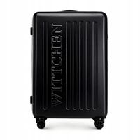 WITTCHEN duża walizka z ABS-u z logo czarna