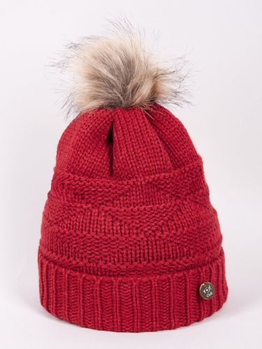 Czapka zimowa dziecięca czerwona 54-56 YOCLUB na Arena.pl