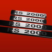 Listwa progowa FORD ESCORT MK7 RS 2000 Stal nierdzewna 304 połysk 4szt