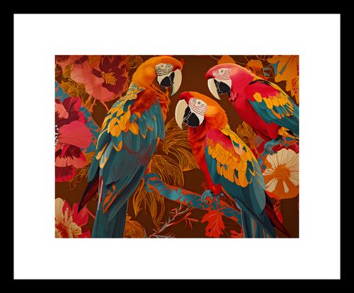 Plakat 20x15cm Kolorowe Ary na Arena.pl