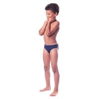 Kąpielówki sportowe Shepa 011 dziecięce slipy na plaże basen 152