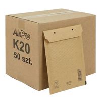 Koperty bąbelkowe ochrona przesyłek PREMIUM brązowe AirPro K20 50 szt.