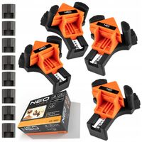 NEO ŚCISK KĄTOWY DO NAROŻNIKÓW DREWNA STOLARSKI ŚCISKI UCHWYT MEBLI