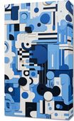 Obraz 40x70cm Niebieski Labirynt