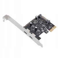 Karta adaptera PCIE do typu C USB 3.2 Gen1 2 Karta rozszerzania portu 4M