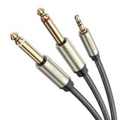Kabel Audio UGREEN AV126 3.5mm DO 6.35mm 1m Pozłacane Złącza