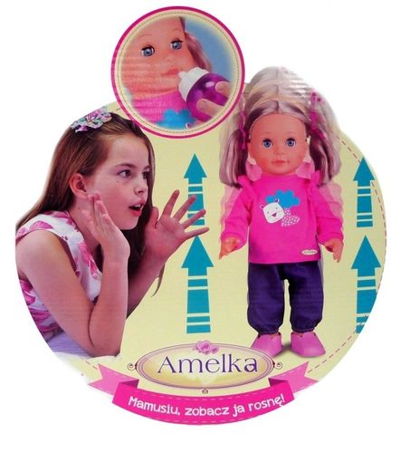 LALKA AMELKA JA ROSNĘ 42 cm na Arena.pl