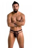 029 Thong Collin Black S/M - Passion