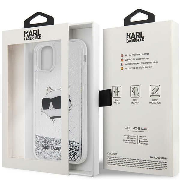 Etui Karl Lagerfeld do iPhone 11, iPhone XR, Srebrny zdjęcie 8