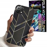 ETUI DO XIAOMI MI 11 4/5G - MARMUREK GEOMETRYCZNE WZORY DLA KOBIET + FOLIA