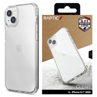 raptic x-doria clear case etui iphone 14 pancerny pokrowiec przezroczysty