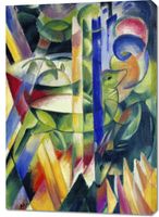 Obraz 70x100cm The Little Mountain Goats, Marc Vintage do Salonu