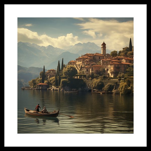 Plakat 40x40cm Spokojna Nostalgia zdjęcie 3