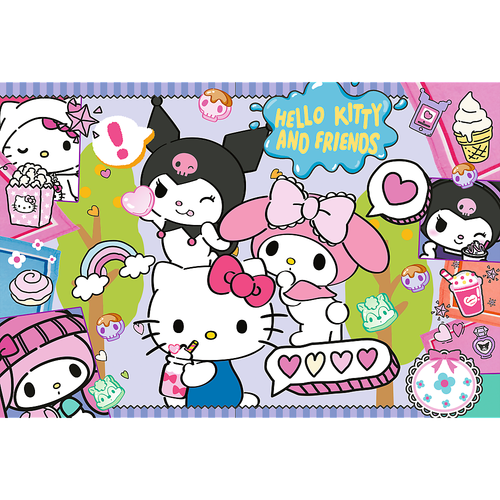 Puzzle - 300 - Szalone trio - Hello Kitty - Trefl 23039 na Arena.pl