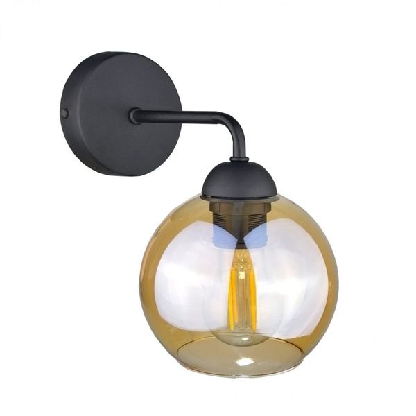 Kinkiet 1xE27 MELLE BLACK zdjęcie 1