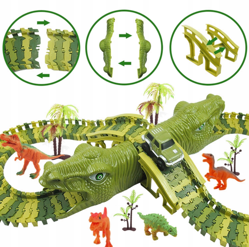 Tor dinozaur 270 elementów na Arena.pl