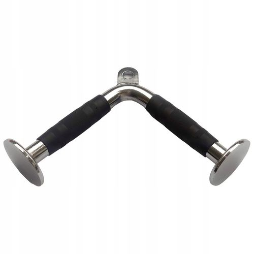 UCHWYT DO WYCIĄGU BICEPS TRICEPS V-BAR TRÓJKĄT PODWÓJNY DO ATLASU na Arena.pl