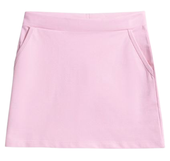 4F Spódniczka dzianinowa dziewczęca różowa z kieszonkami 140CM