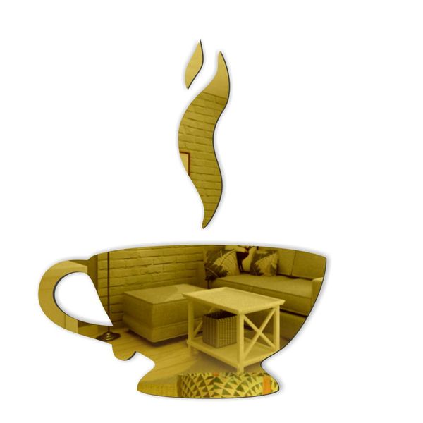 Dekoracyjne lustro akrylowe  Filiżanka zdjęcie 3