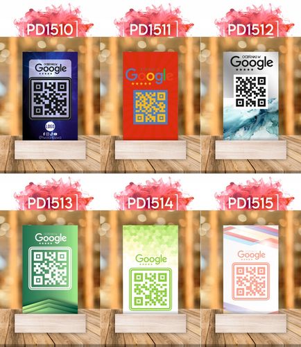 STATUETKA Z TABLICZKĄ z miejscem na kod QR I TWOJE LOGO nadruk UV na Arena.pl