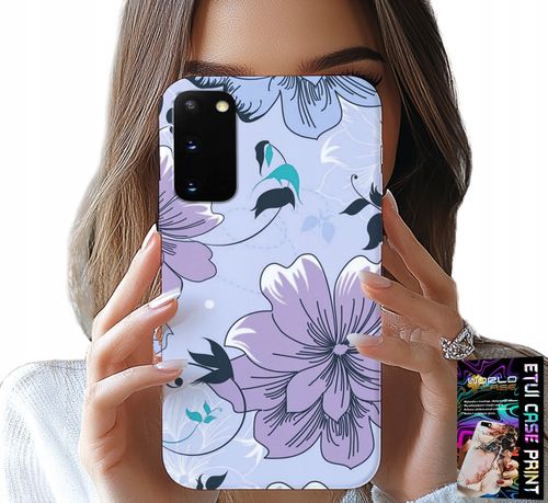 ETUI DO SAMSUNG GALAXY S20 - KWIATKI KWIECISTE MODNE WZORY PLECKI na Arena.pl