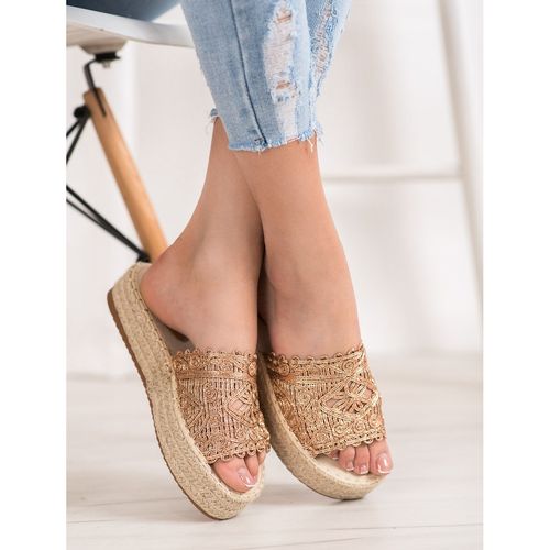 Klapki Espadryle Na Platformie r.39 na Arena.pl