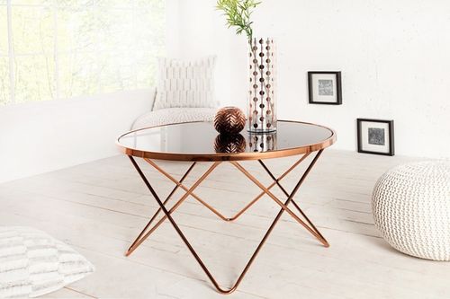 Stolik DECO 85cm miedziany na Arena.pl