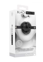 breathable ball gag   with bonded leather straps