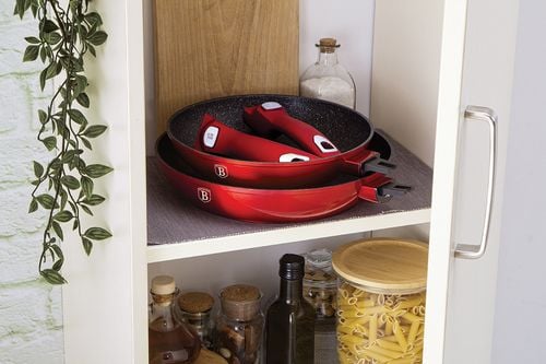 zestaw garnków i patelni berlinger haus bh-7050 burgundy na Arena.pl