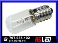 żarówka tradycyjna szklana E14 5W do Kamper Jacht Kabina 12v