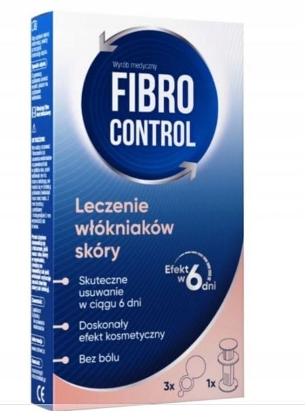 Fibrocontrol Leczenie włókniaków skóry, 3 plastry zdjęcie 1