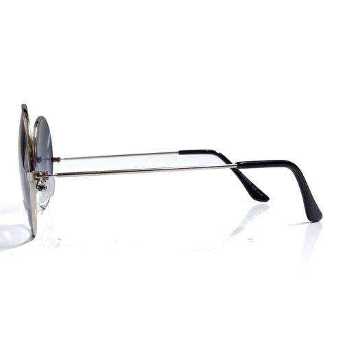 Okulary okrągłe LENONKI - srebrne na Arena.pl