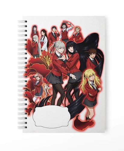 Zeszyt A5 100 stron w kratkę Kakegurui na Arena.pl