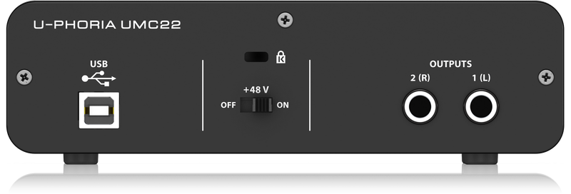 Behringer U-PHORIA UMC22 USB Audio Interfejs zdjęcie 4